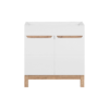 Szafka pod umywalkę 80 cm BALI WHITE 821 stojąca szafka łazienkowa COMAD