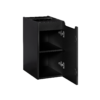 CZARNA szafka pod blat NOVA BLACK 81-30-1D meble łazienkowe COMAD