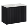 szafka z umywalką 80 cm NOVA BLACK 82-80-2d