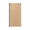 KASZMIROWA szafka górna 30 cm NOVA CASHMERE 83-30-1D RYFLOWANY front - Meble łazienkowe COMAD