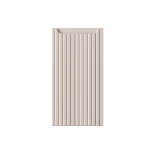 KASZMIROWA szafka pod blat 30 cm NOVA CASHMERE 81-30-1D RYFLOWANY front - Meble łazienkowe COMAD