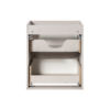 KASZMIROWA ryflowana szafka pod umywalkę 50 cm NOVA CASHMERE 82-50 - Meble łazienkowe COMAD