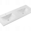 Szafka pod umywalkę z blatem 120cm TALIA CASELLA 82-120 DĄB frezowany front - Meble łazienkowe COMAD