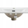 KASZMIROWA szafka z umywalką 80 cm NOVA CASHMERE 82-80 RYFLOWANY front - Meble łazienkowe COMAD