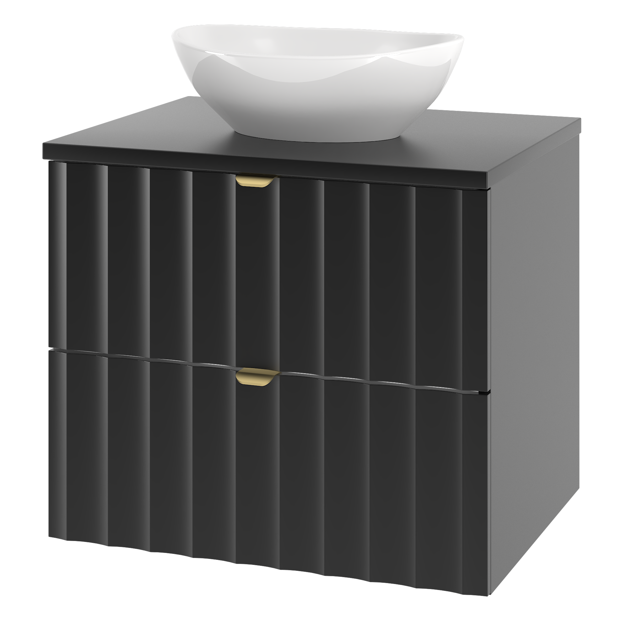 Szafka z umywalką i blatem ARCOS-06-BM 60 cm