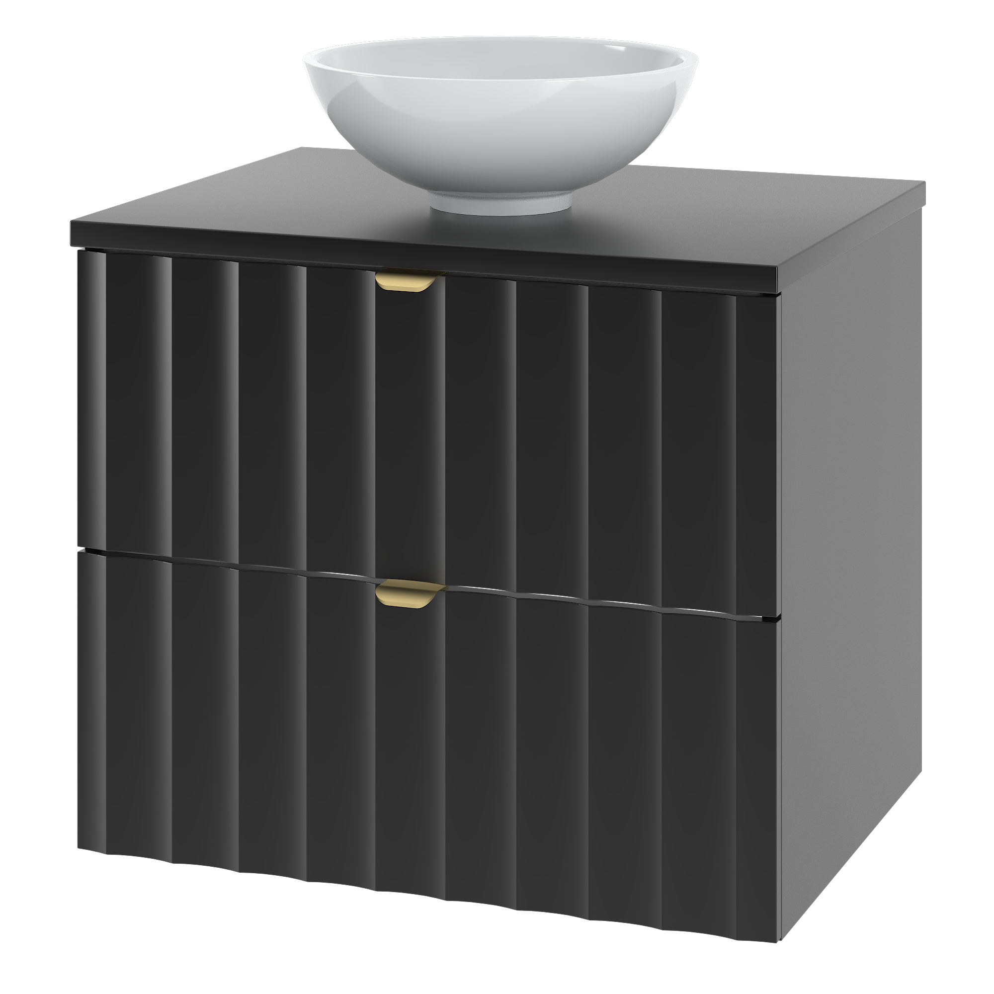 Szafka z umywalką i blatem ARCOS-06-BM 60 cm