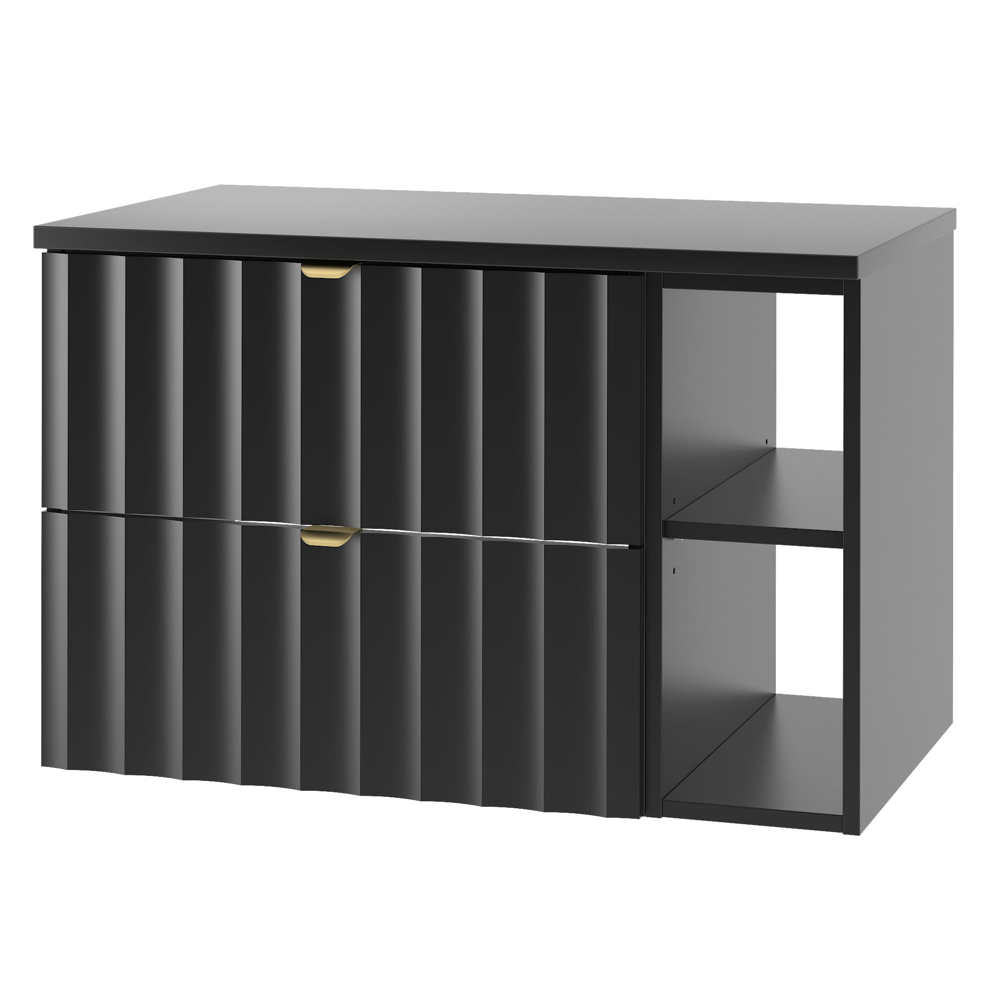 Szafka z regałem i blatem ARCOS-06-BM 80 cm