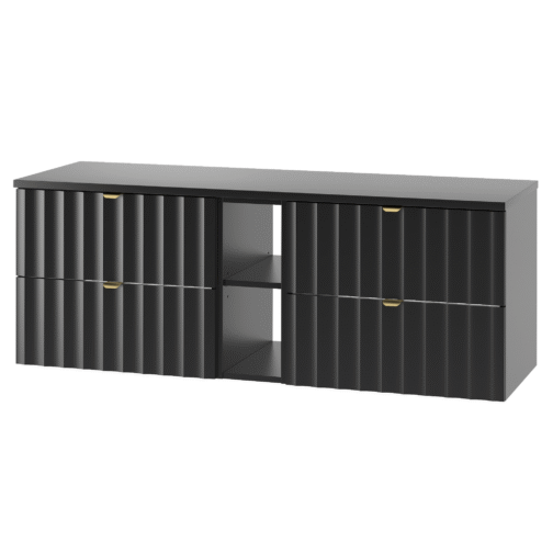 Szafka z regałem i blatem ARCOS-06-BM 140 cm