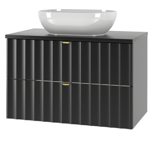 Szafka z umywalką i blatem ARCOS-07-BM 80 cm