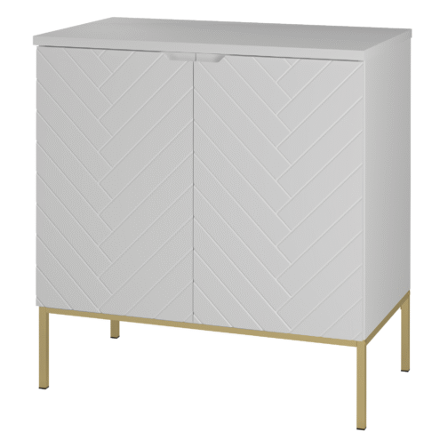Szafka z blatem ASPEN 80 cm złote nóżki - Meble łazienkowe MEGSTYL