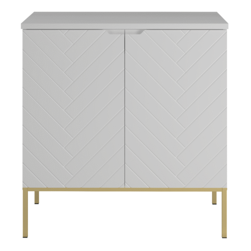 Szafka z blatem ASPEN 80 cm złote nóżki - Meble łazienkowe MEGSTYL