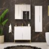 Zestaw mebli ASPEN WHITE - Meble łazienkowe MEGSTYL