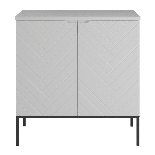 Szafka z blatem ASPEN 80 cm czarne nóżki - Meble łazienkowe MEGSTYL