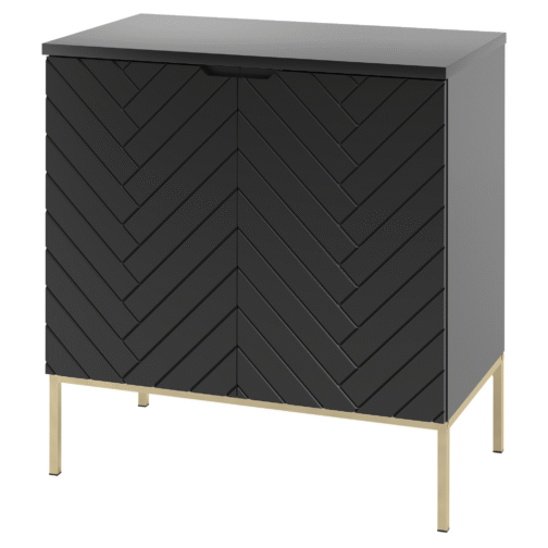 Szafka z blatem ASPEN 80 cm złote nóżki - Meble łazienkowe MEGSTYL