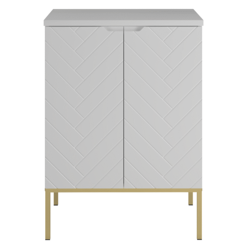 Szafka z blatem ASPEN 60 cm złote nóżki - Meble łazienkowe MEGSTYL