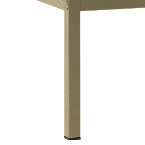 Kaszmirowa ryflowana szafka pod umywalkę 60 cm ASPEN-09-CAS czarne nóżki - meble łazienkowe MEGSTYL