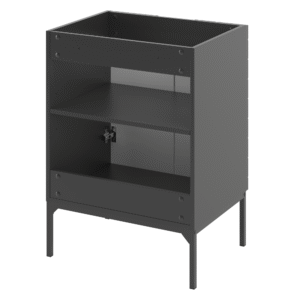 Szafka pod umywalkę ASPEN 60 cm czarne nóżki - Meble łazienkowe MEGSTYL
