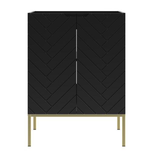 Szafka pod umywalkę ASPEN 60 cm złote nóżki - Meble łazienkowe MEGSTYL