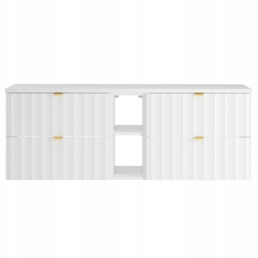 Szafka z regałem i blatem ARCOS-06-BM 140 cm