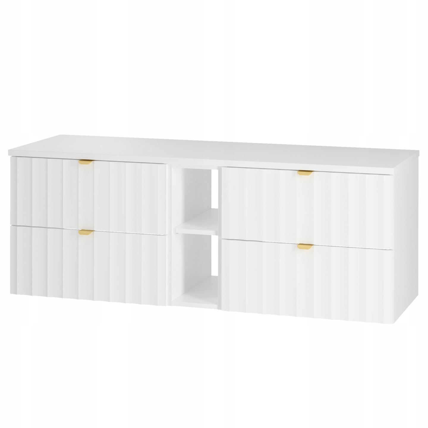 Szafka z regałem i blatem ARCOS-06-BM 140 cm