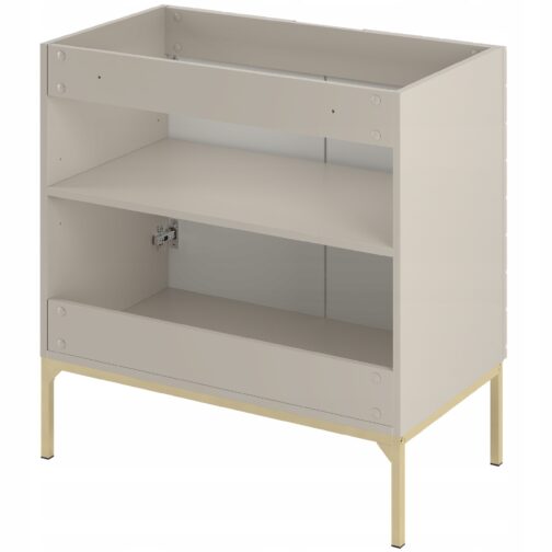 Szafka pod umywalkę ASPEN 80 cm złote nóżki - Meble łazienkowe MEGSTYL
