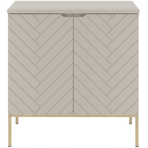 Szafka z blatem ASPEN 80 cm złote nóżki - Meble łazienkowe MEGSTYL
