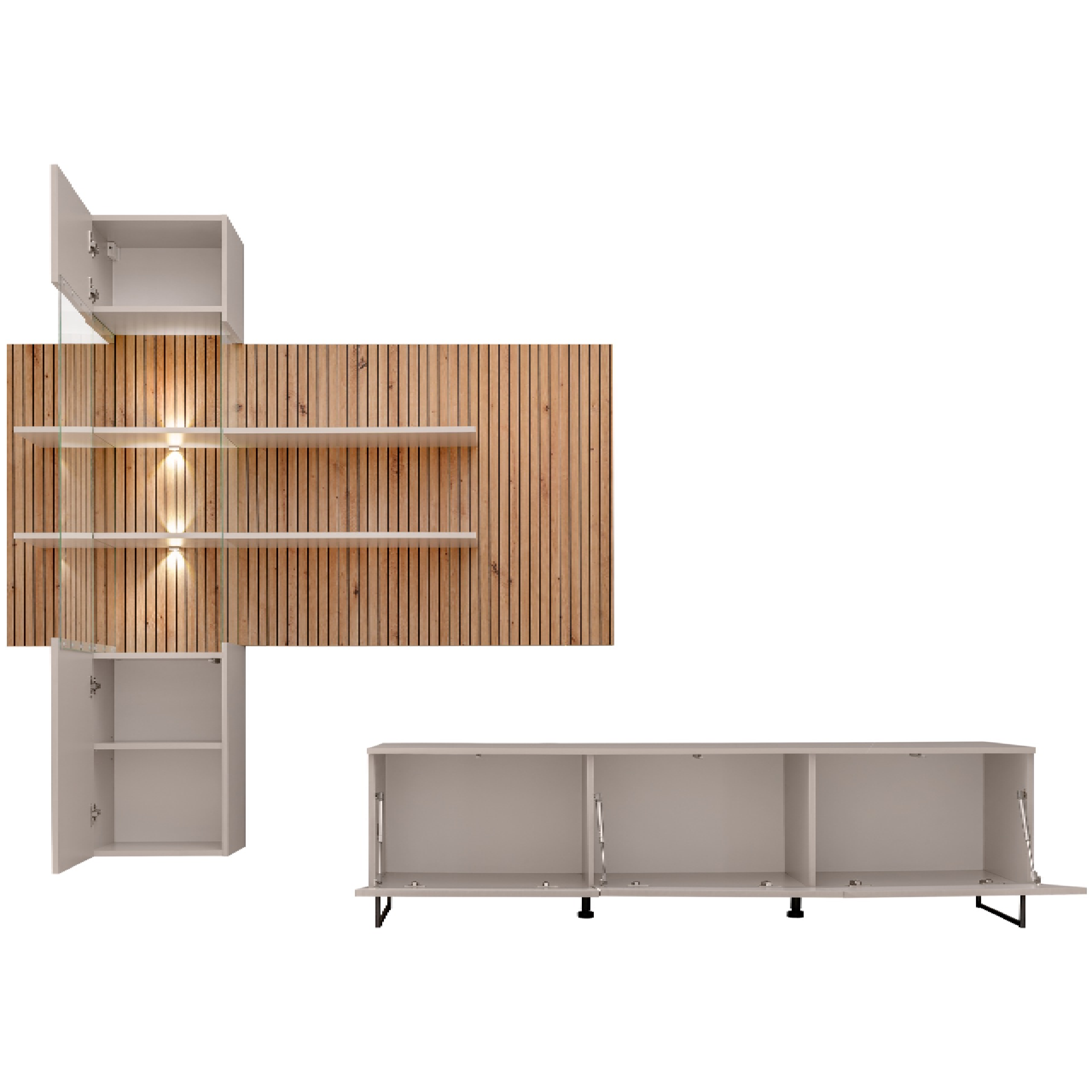 Meblościanka GUSTO LUX A 280 cm
