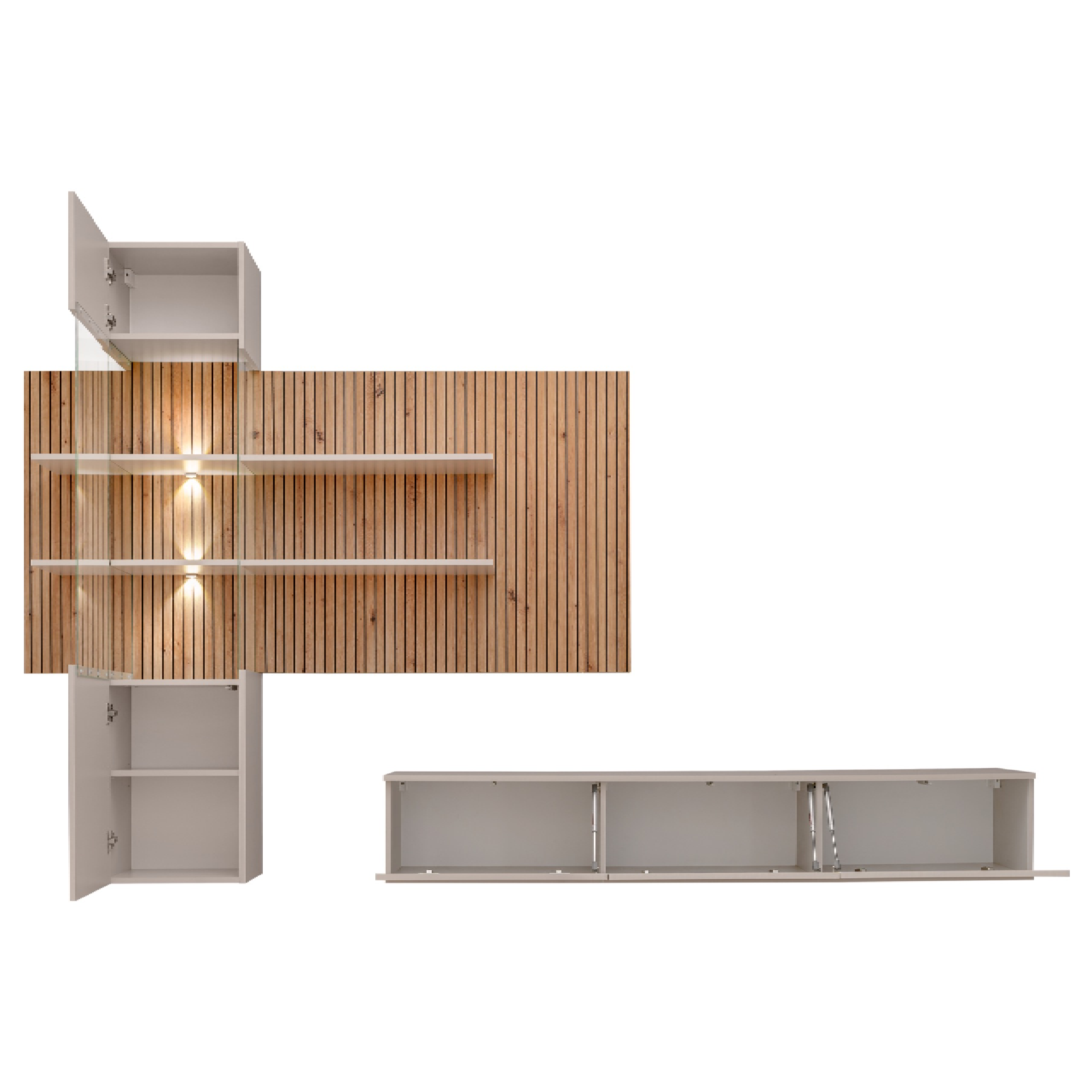 Meblościanka GUSTO LUX B 280 cm