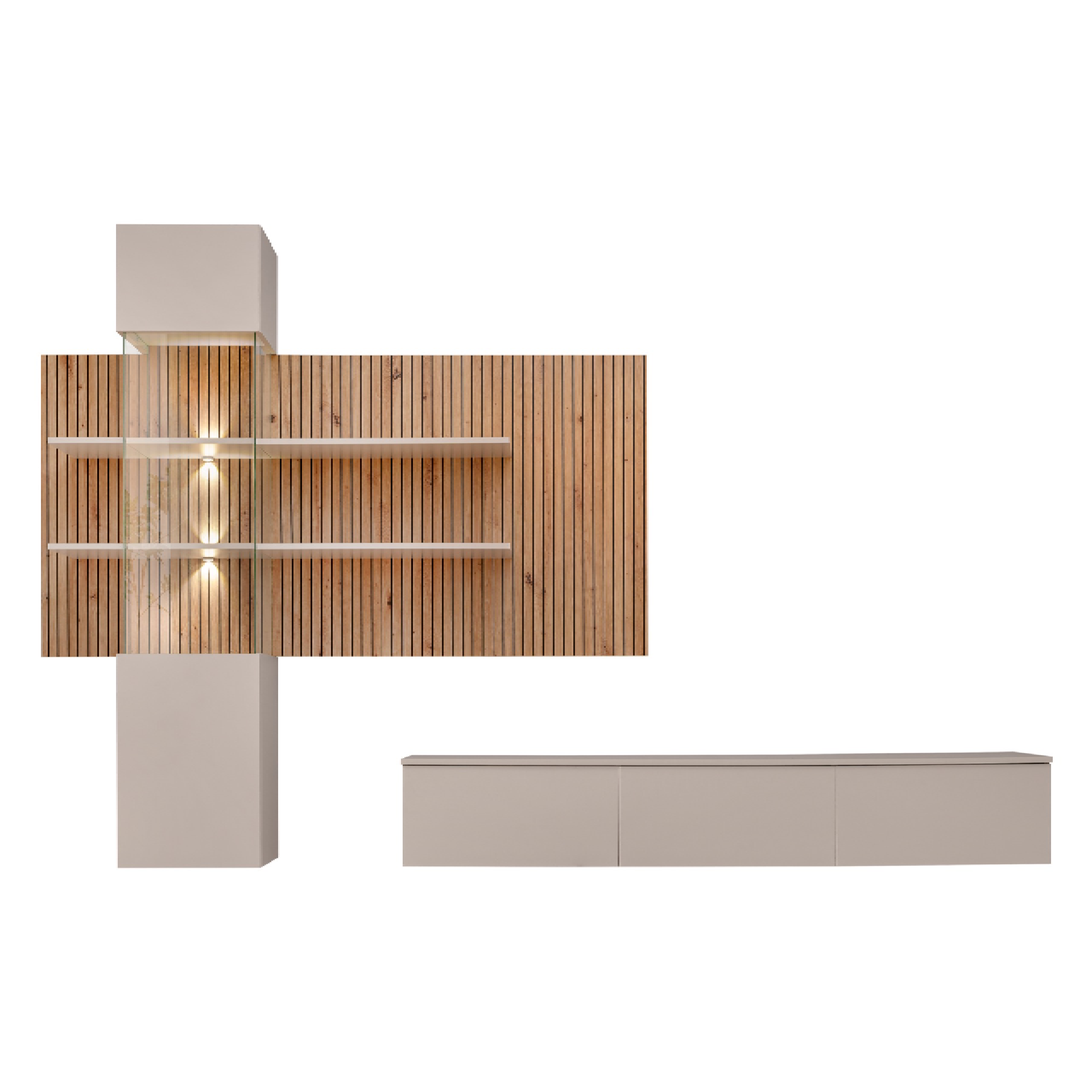 Meblościanka GUSTO LUX B 280 cm