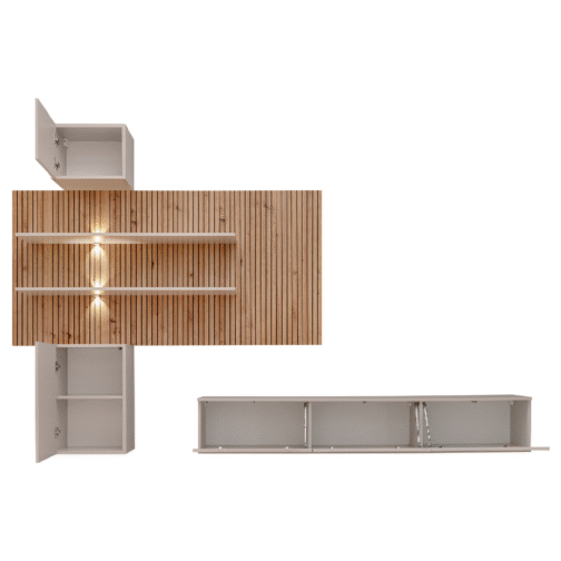 Meblościanka GUSTO PW B 280 cm - Meble systemowe ASM