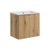 szafka z umywalką NOVA OAK 60 cm - Meble łazienkowe COMAD