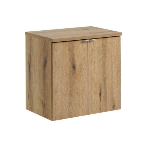 Szafka z blatem 60 cm NOVA OAK 82-60-2D DĄB COAST EVOKE - Meble łazienkowe COMAD