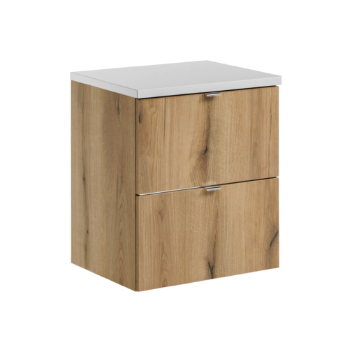 Szafka z blatem NOVA OAK 82-50-2S - Meble łazienkowe COMAD