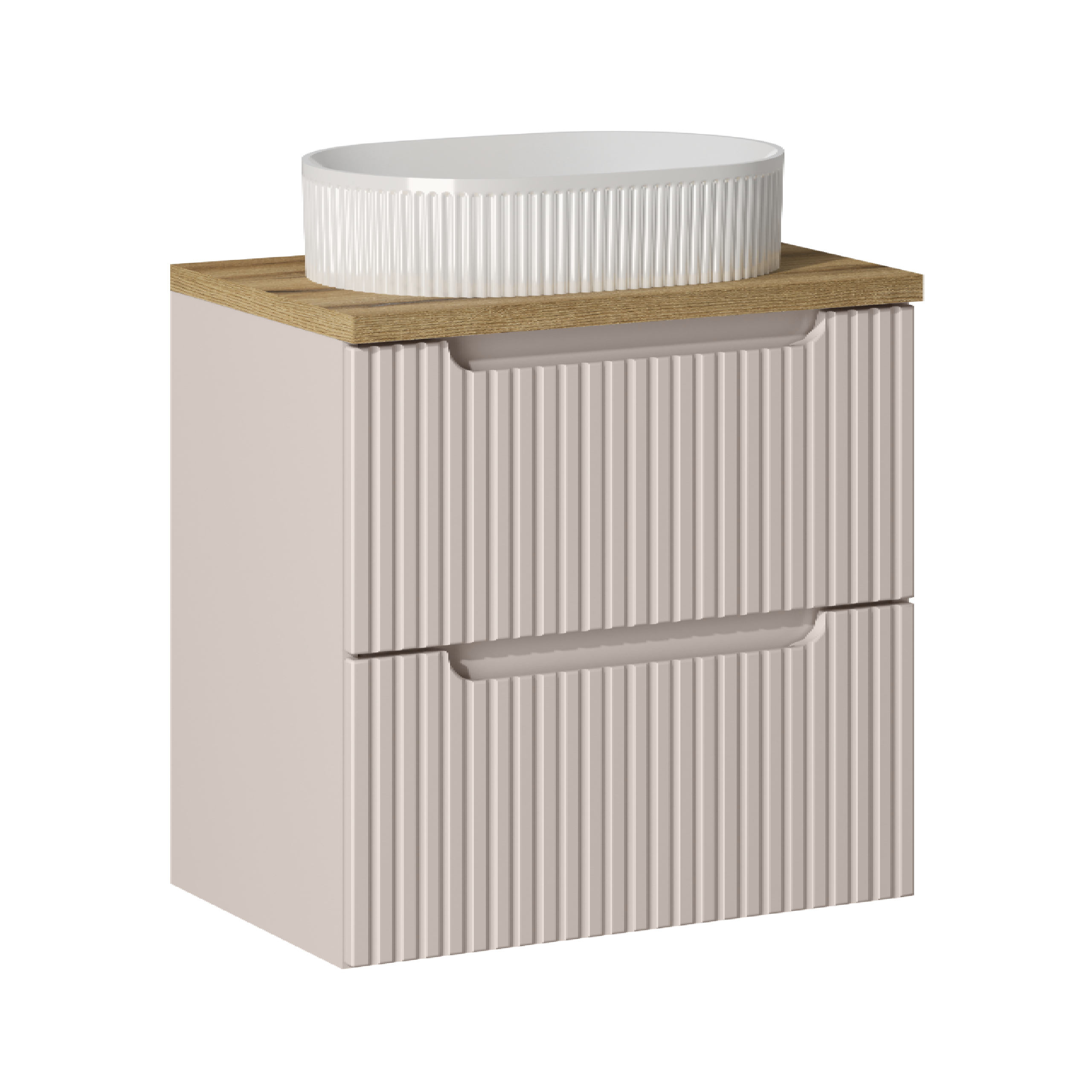 Szafka z blatem i umywalką NOVA CASHMERE 60 cm