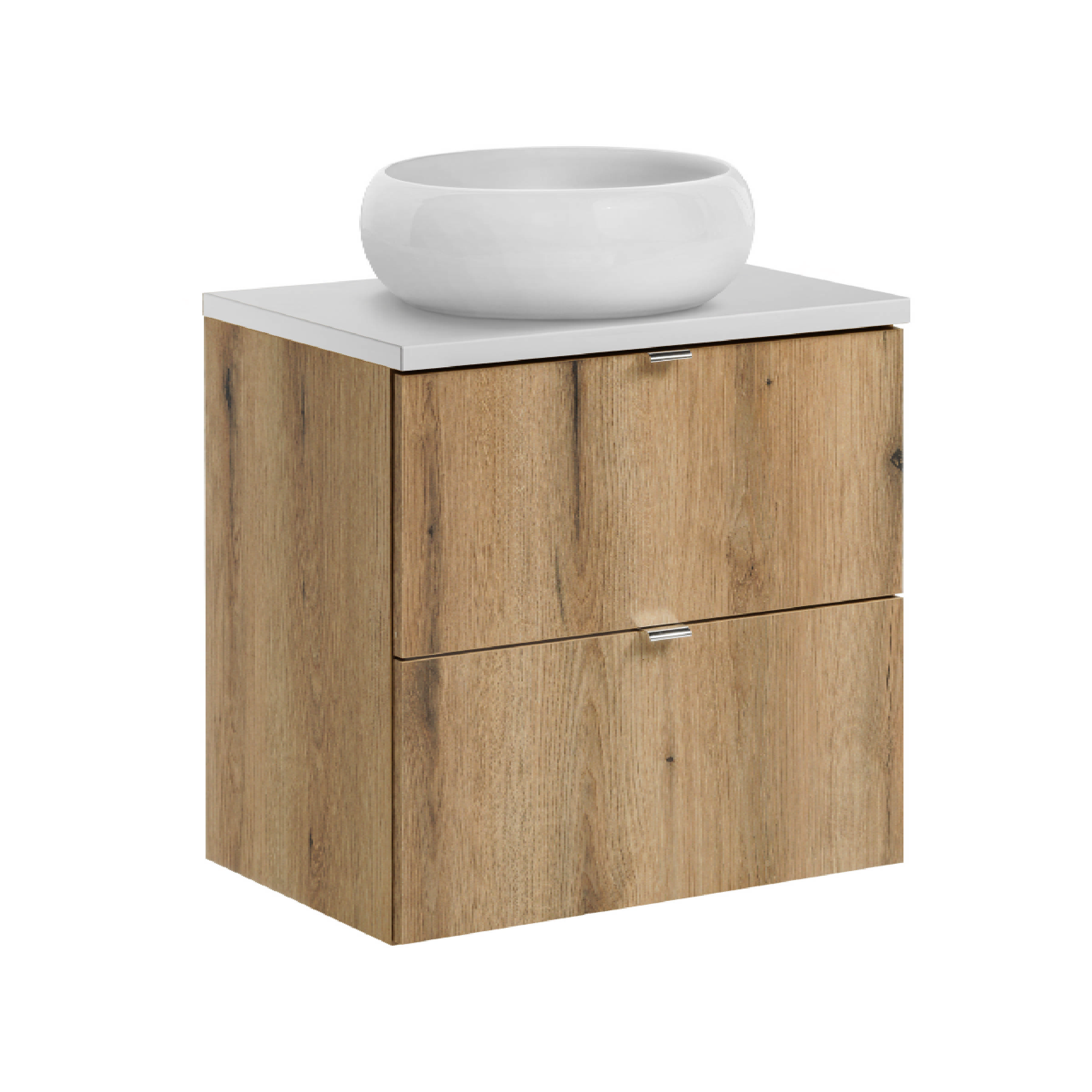 Szafka z blatem i umywalką NOVA OAK 60 cm