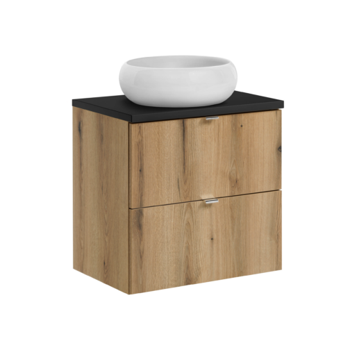 Szafka z blatem i umywalką NOVA OAK 60 cm - Meble łazienkowe COMAD