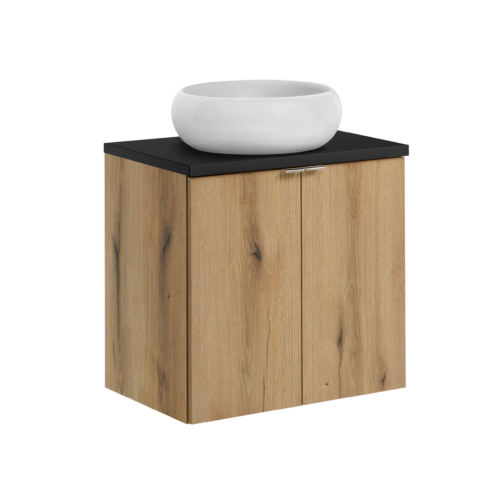 szafka z blatem i umywalką NOVA OAK 60 cm - Meble łazienkowe COMAD
