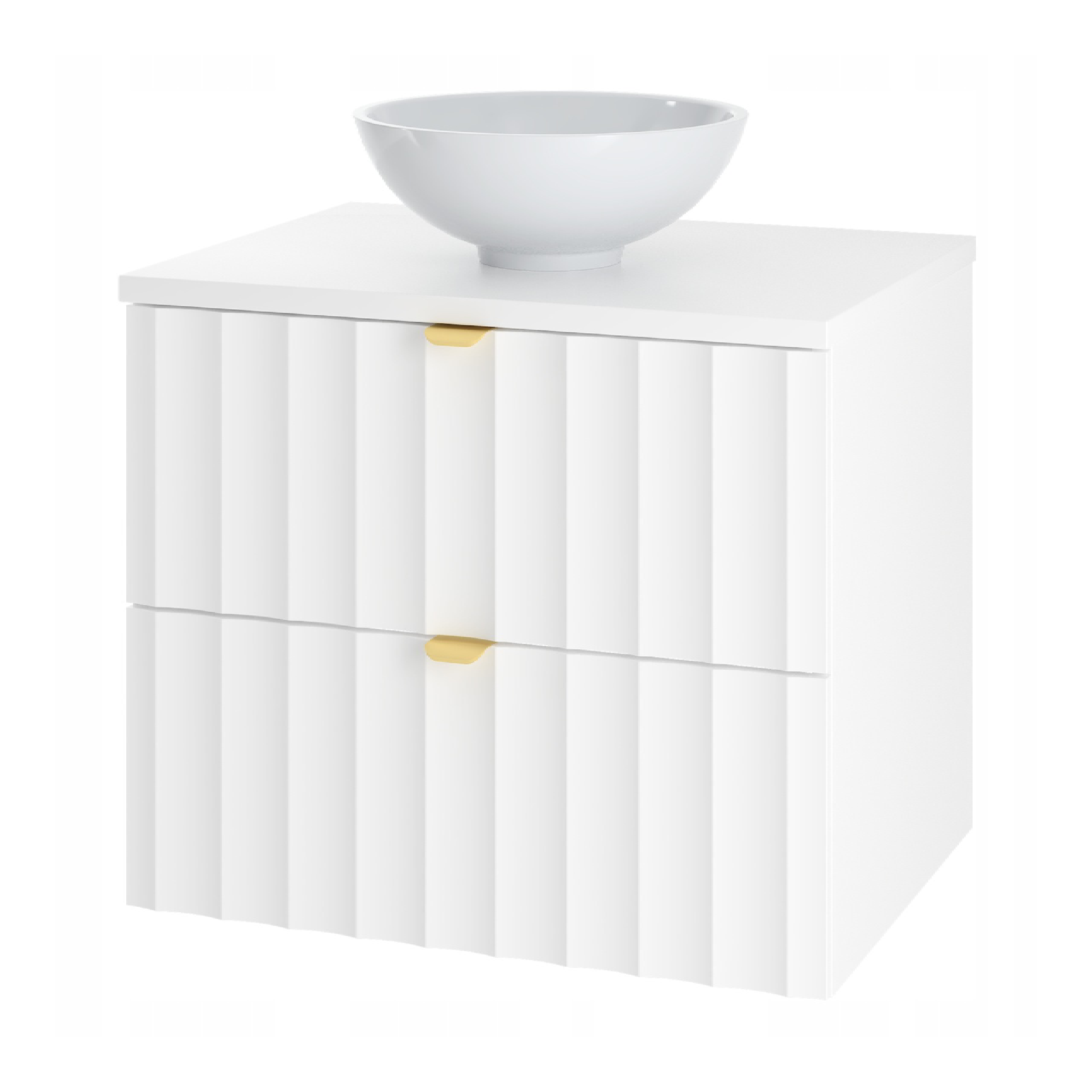 Szafka z umywalką i blatem ARCOS-06-BM 60 cm