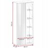 Wysoka witryna CAMERON 80 cm - Meble systemowe ASM
