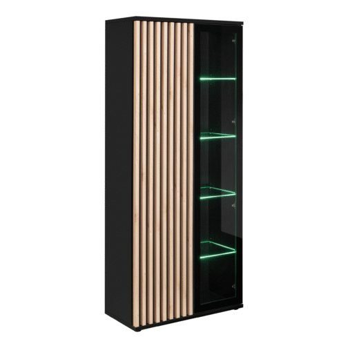 Wysoka witryna CAMERON 80 cm - Meble systemowe ASM