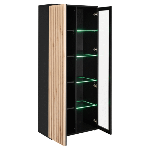Wysoka witryna CAMERON 80 cm - Meble systemowe ASM
