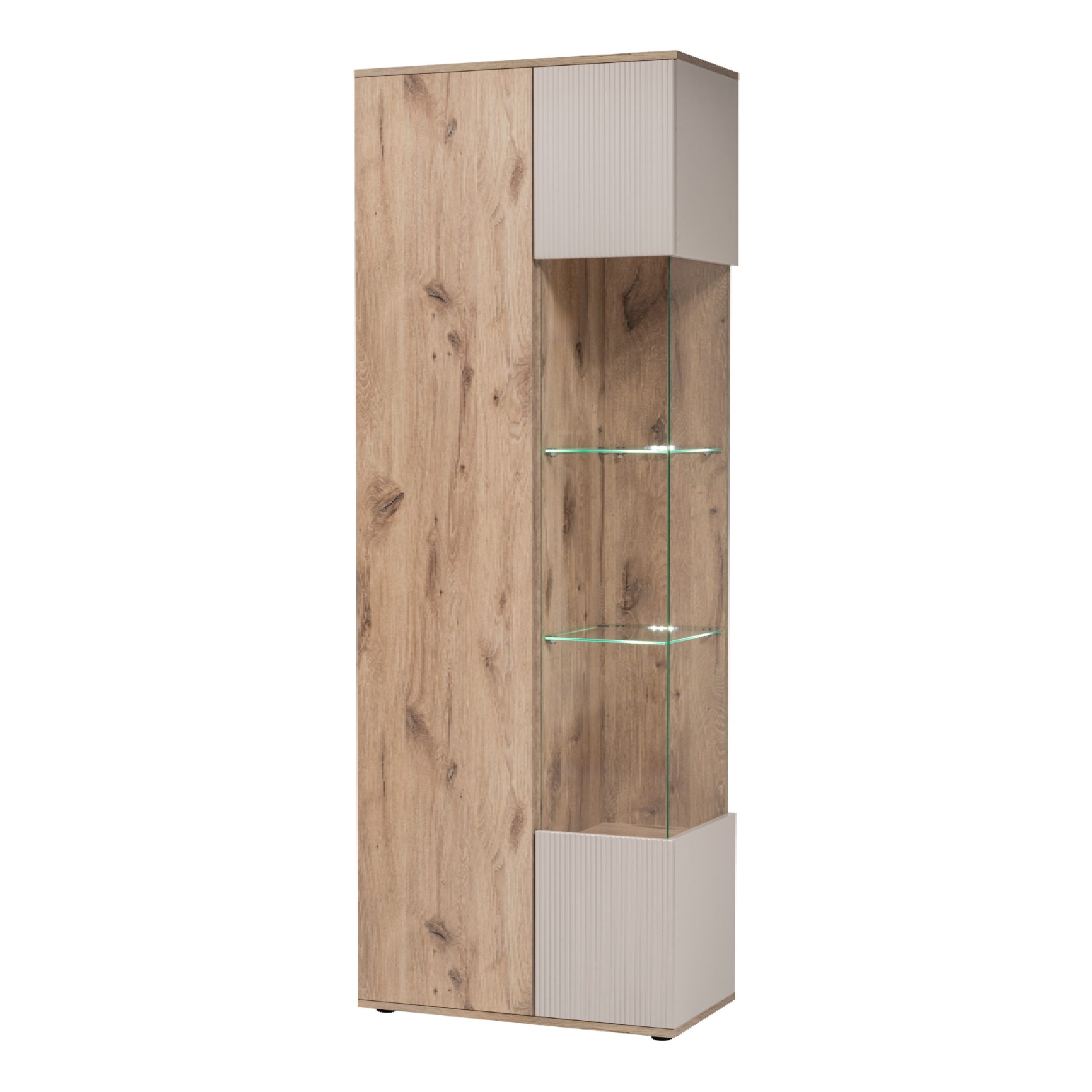 Wysoka witryna CATALINA 2D - Meble systemowe ASM