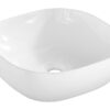 Zestaw z szafką i słupkiem ADEL WHITE 60 cm - Meble łazienkowe COMAD