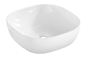 Zestaw z szafką i słupkiem ADEL WHITE 60 cm - Meble łazienkowe COMAD