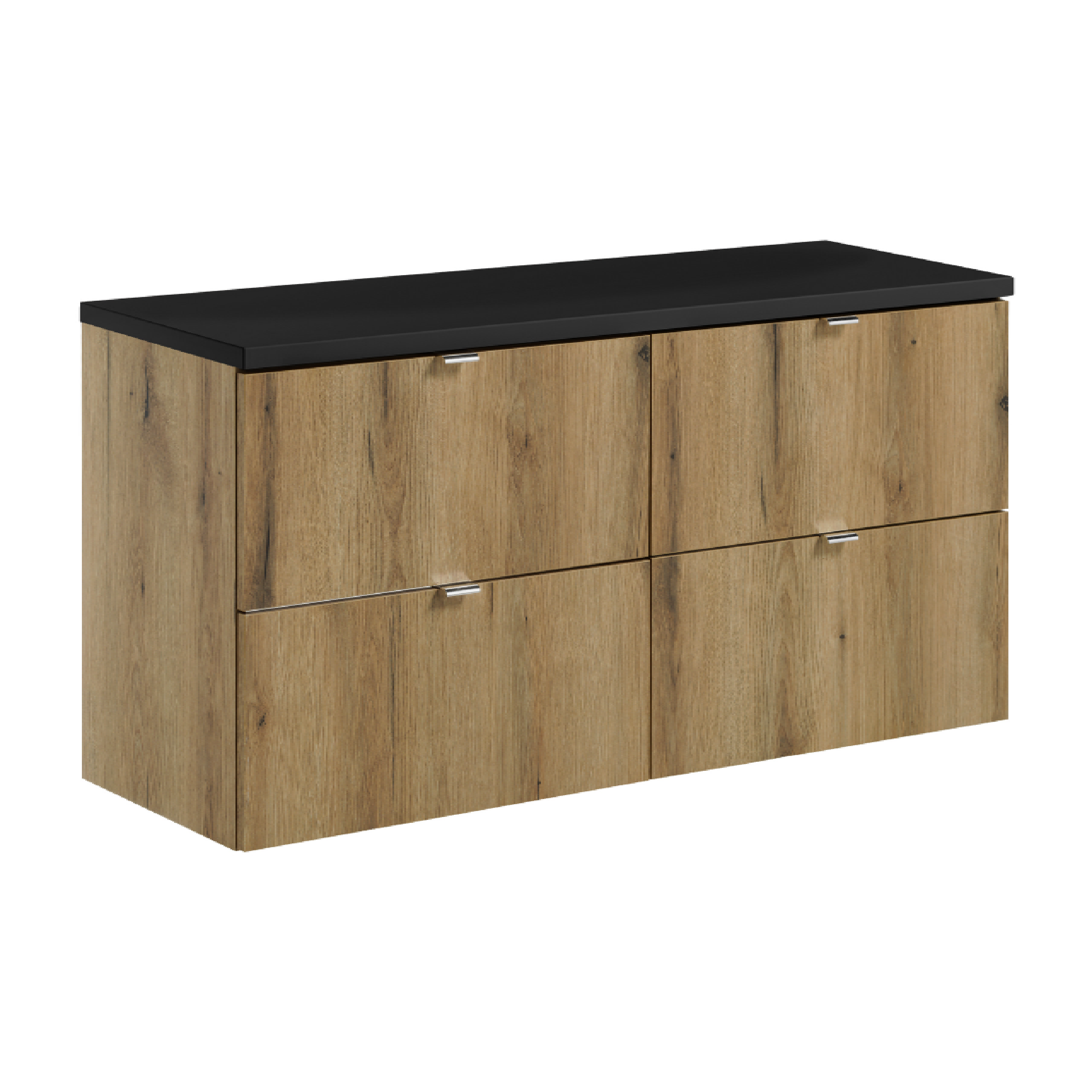 Zestaw z szafkami i blatem NOVA OAK 120 cm