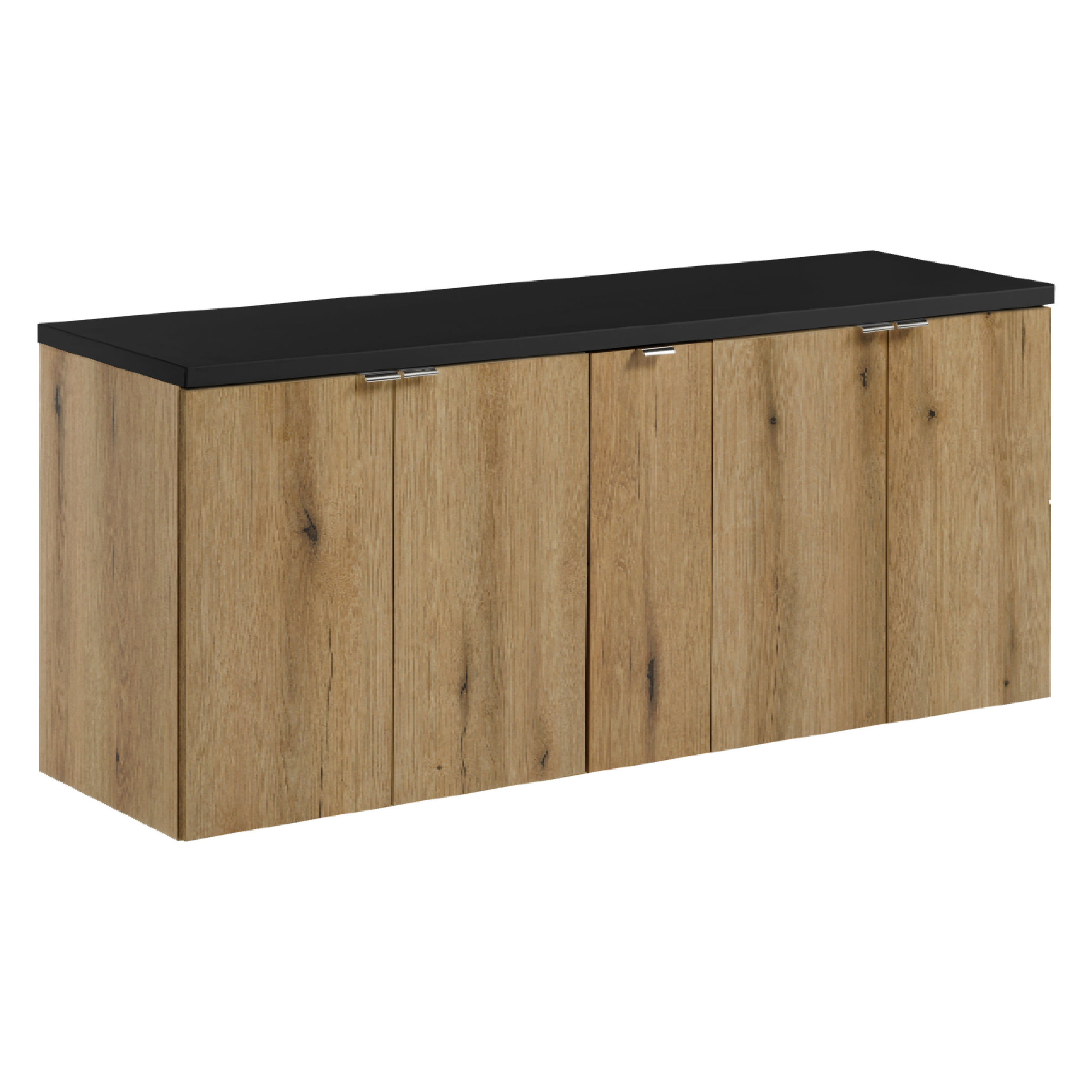Zestaw z szafkami i blatem NOVA OAK 140 cm