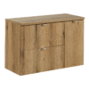 Zestaw z szafkami i blatem NOVA OAK 90 cm - Meble łazienkowe COMAD