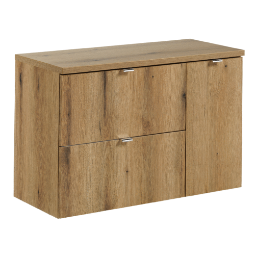 Zestaw z szafkami i blatem NOVA OAK 90 cm