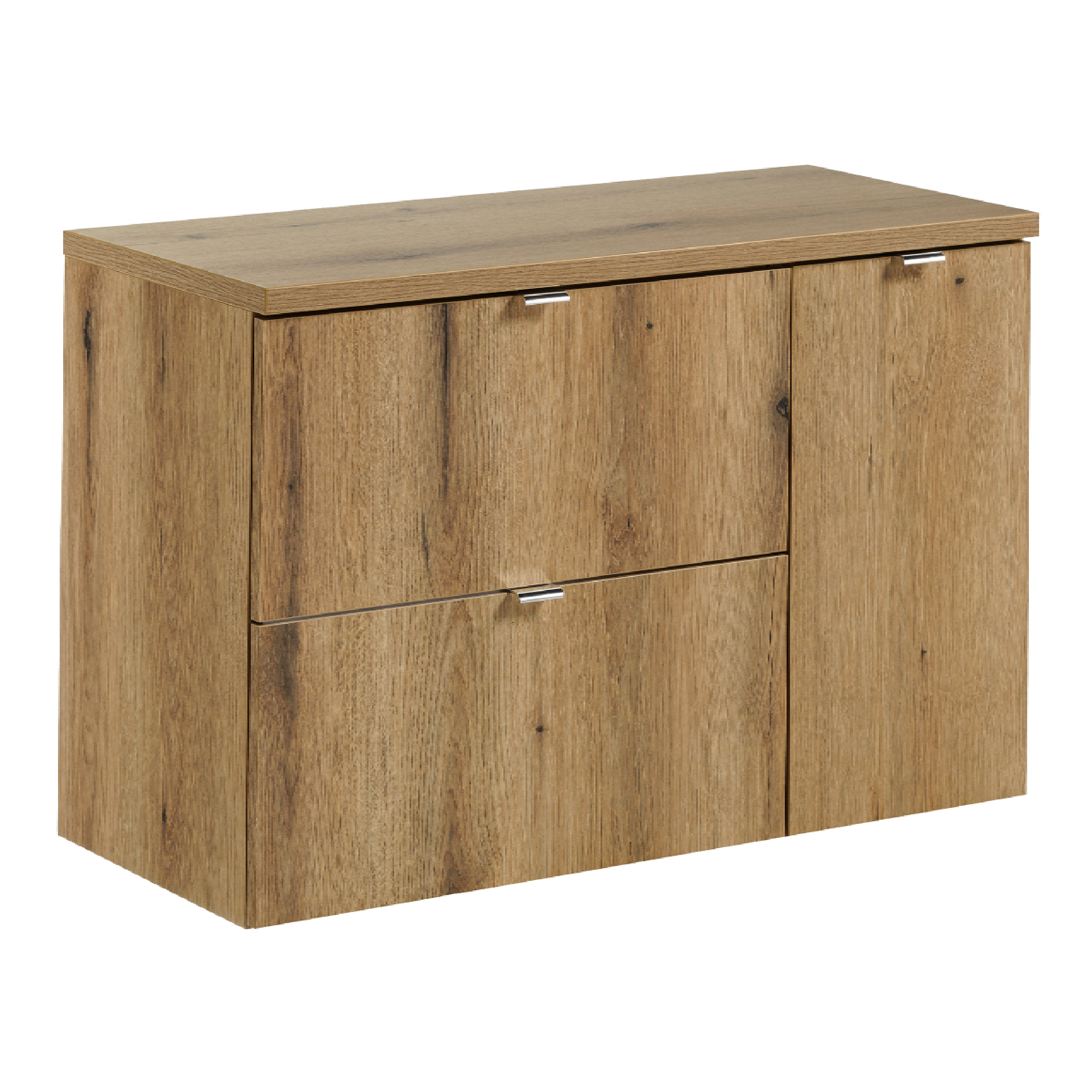 Zestaw z szafkami i blatem NOVA OAK 90 cm