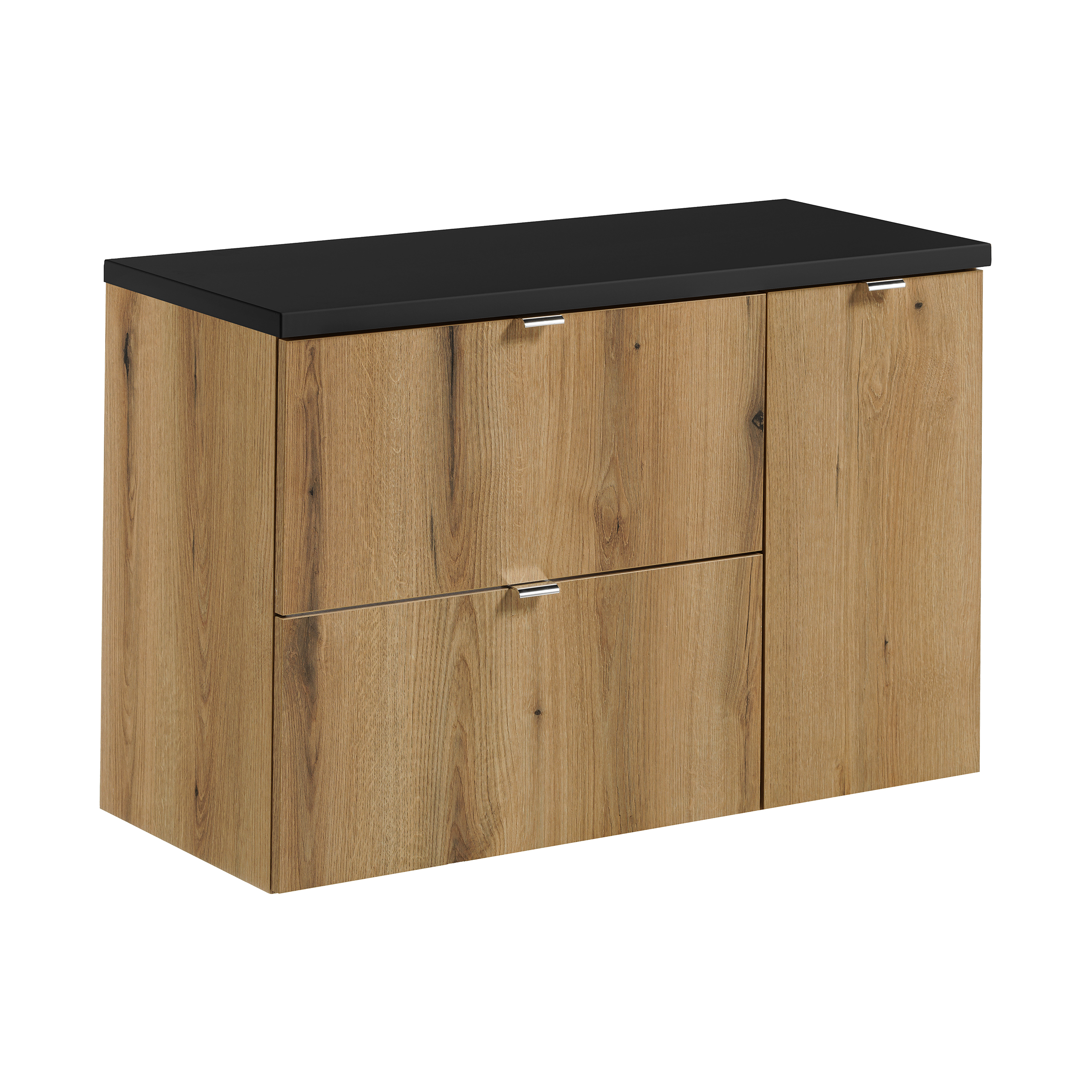Zestaw z szafkami i blatem NOVA OAK 90 cm